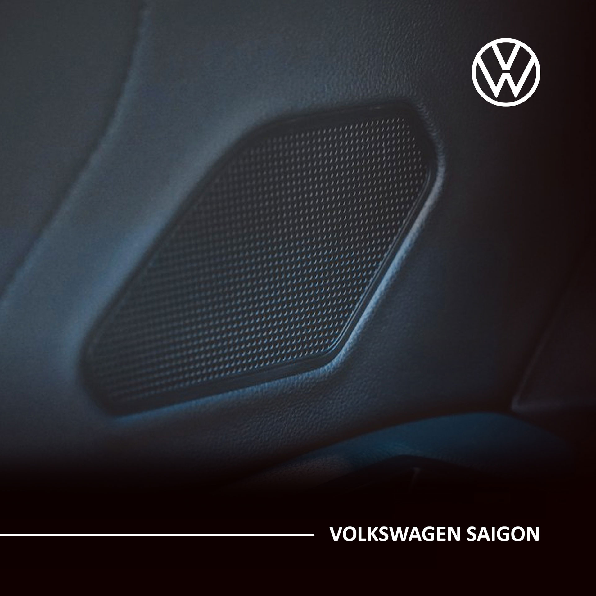 Hệ thống âm thanh DYNAUDIO trên xe Volkswagen.