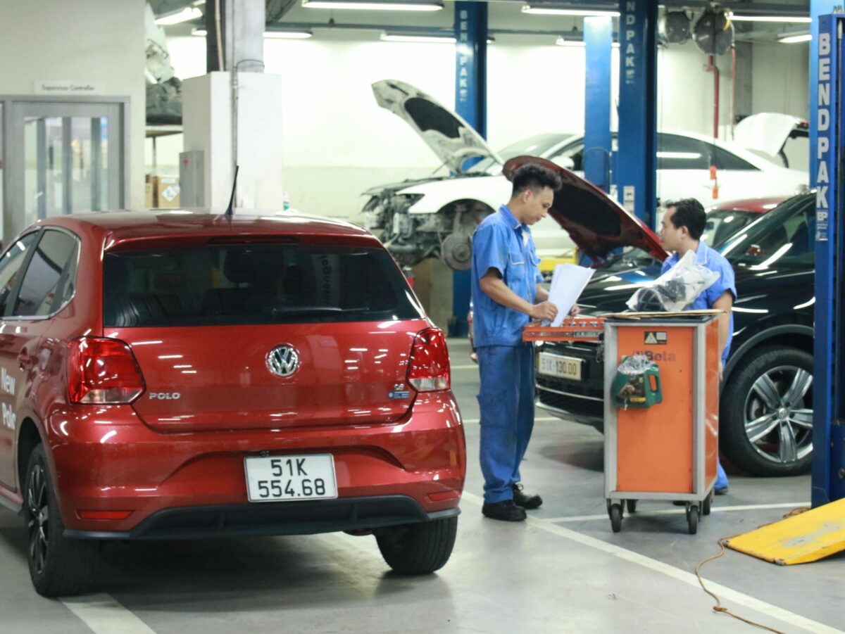 Xưởng dịch vụ chuẩn 4S - VW Sài Gòn