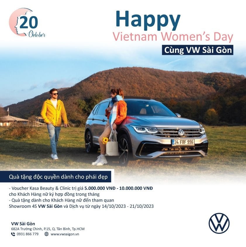 20/10 - VW Sài Gòn tri ân ngày Phụ nữ Việt Nam