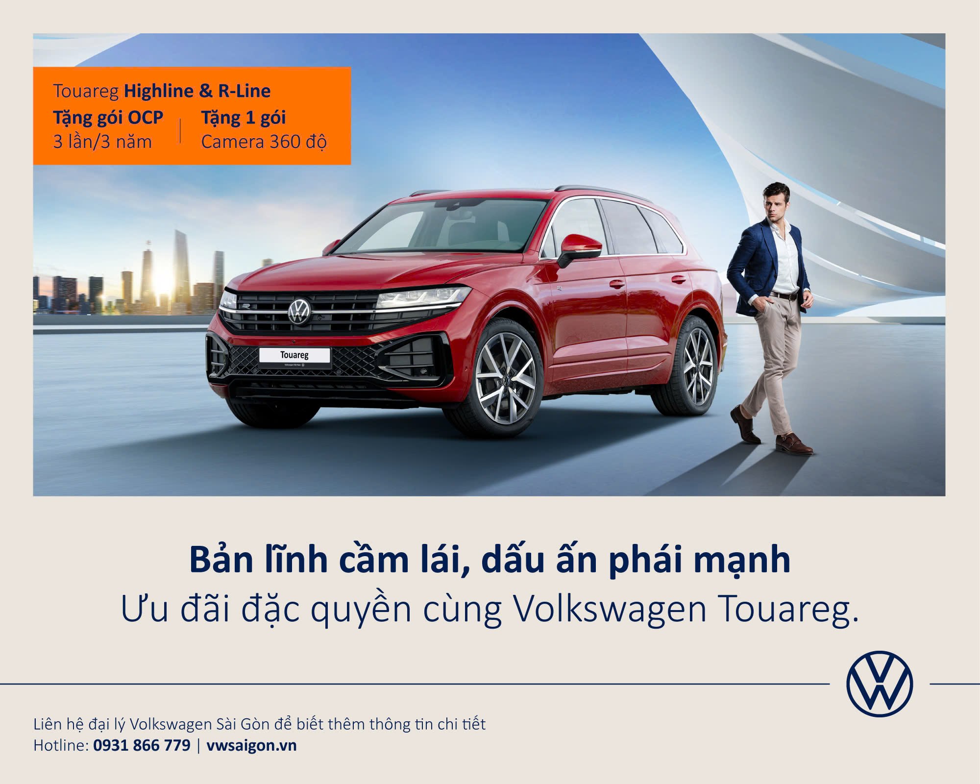 Volkswagen Touareg – Ưu đãi cao cấp tháng 11