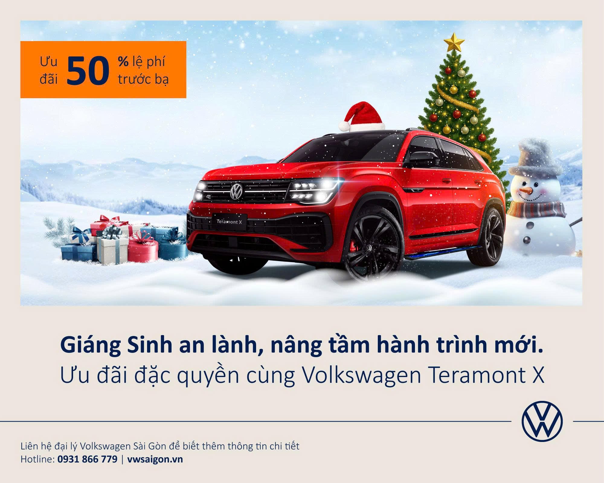 Chương trình khuyến mãi Volkswagen Teramont X