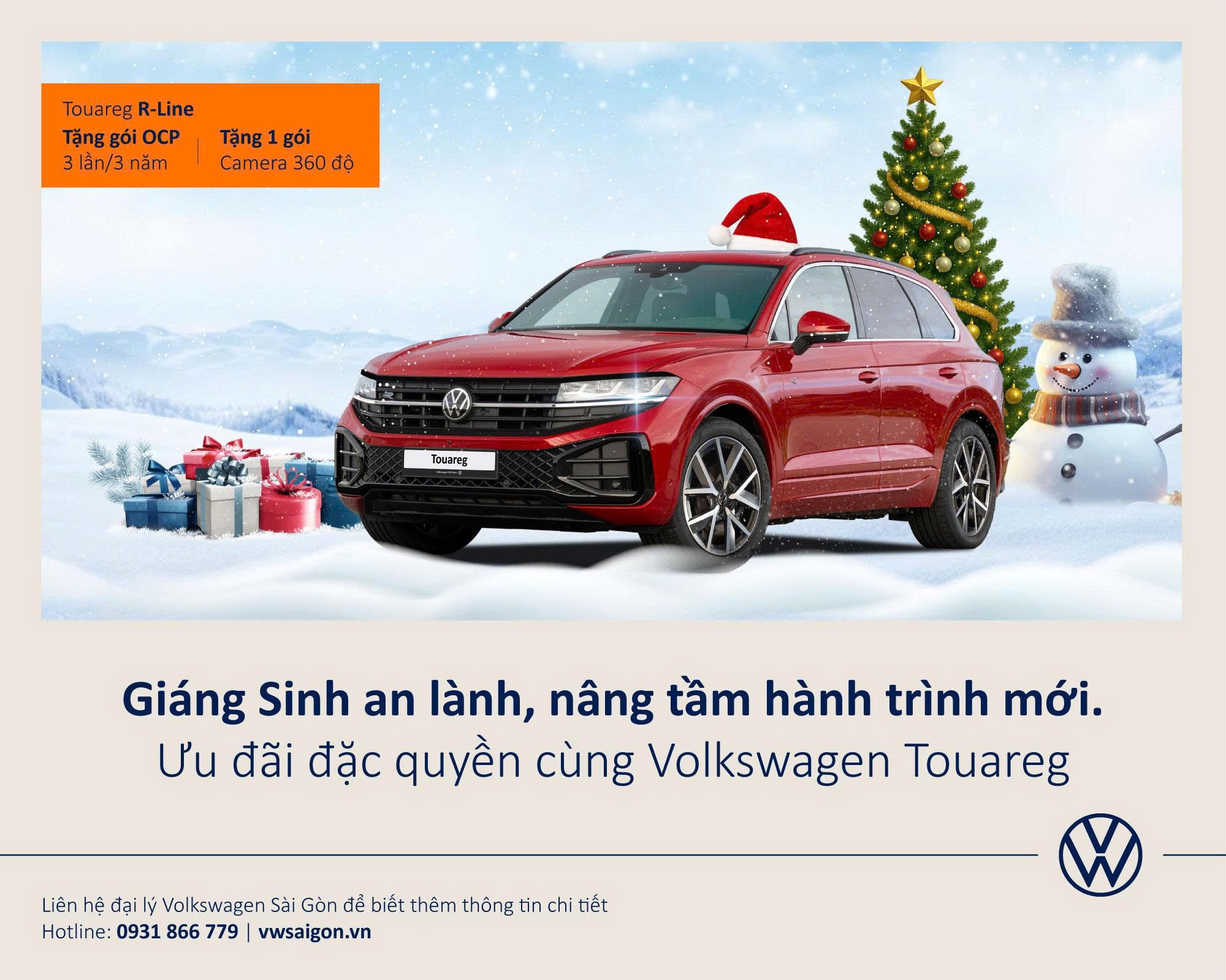 Khuyến mãi Volkswagen Touareg – SUV hạng sang cao cấp