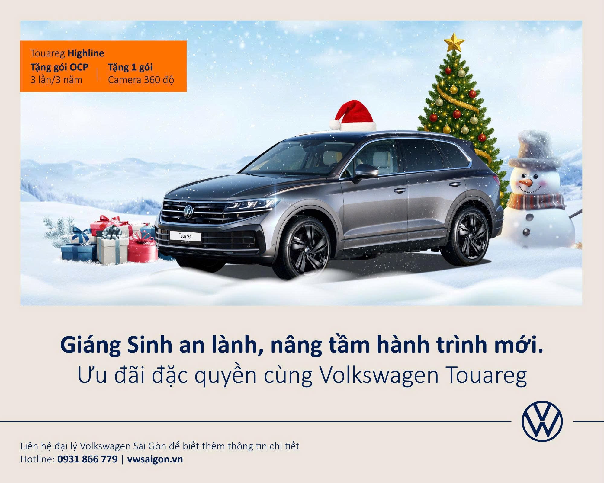 Volkswagen Touareg – SUV hạng sang công nghệ cao