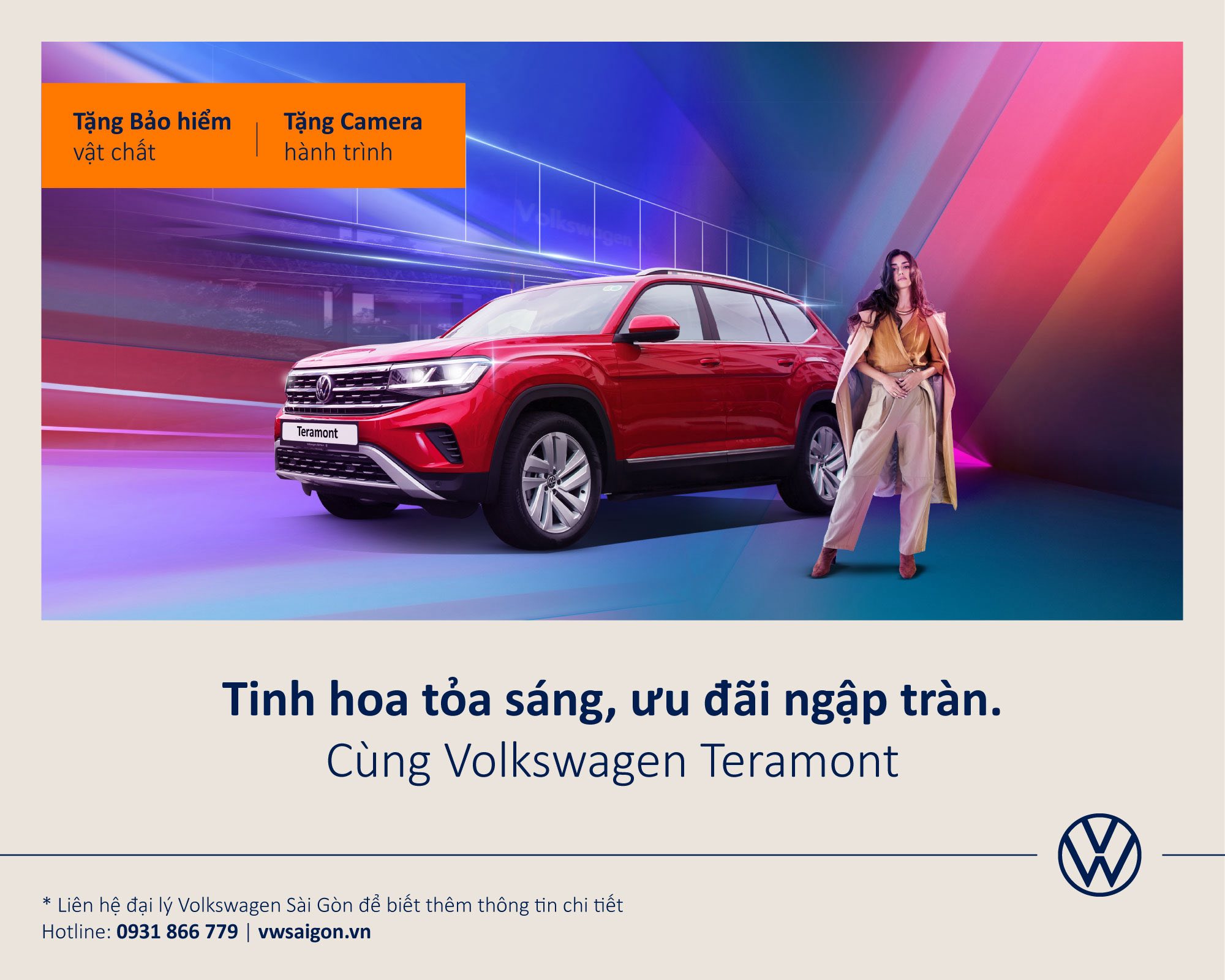 Khuyến mãi Volkswagen Teramont tháng 8/2025