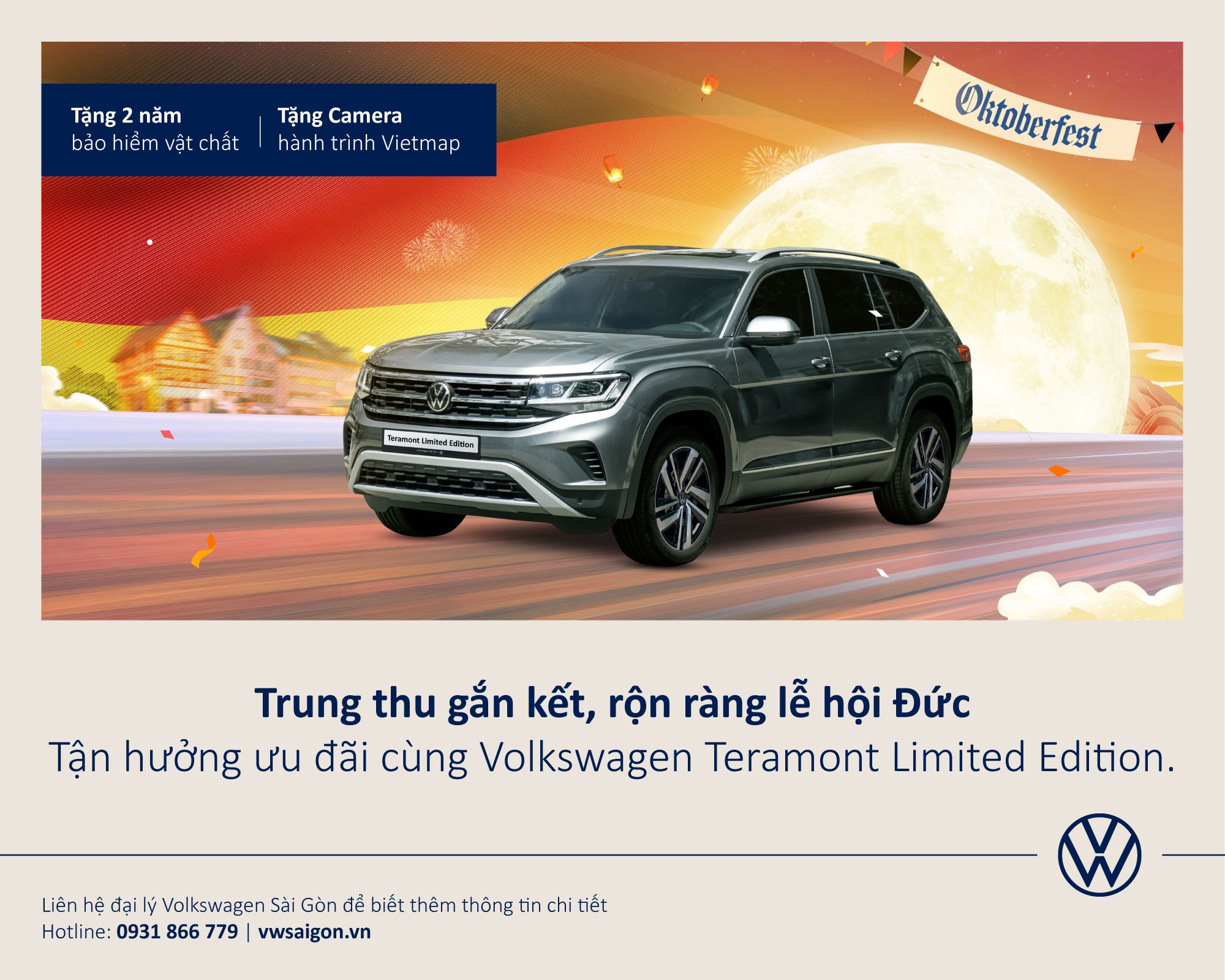 Volkswagen Teramont - mẫu SUV 7 chỗ cao cấp bậc nhất trong phân khúc