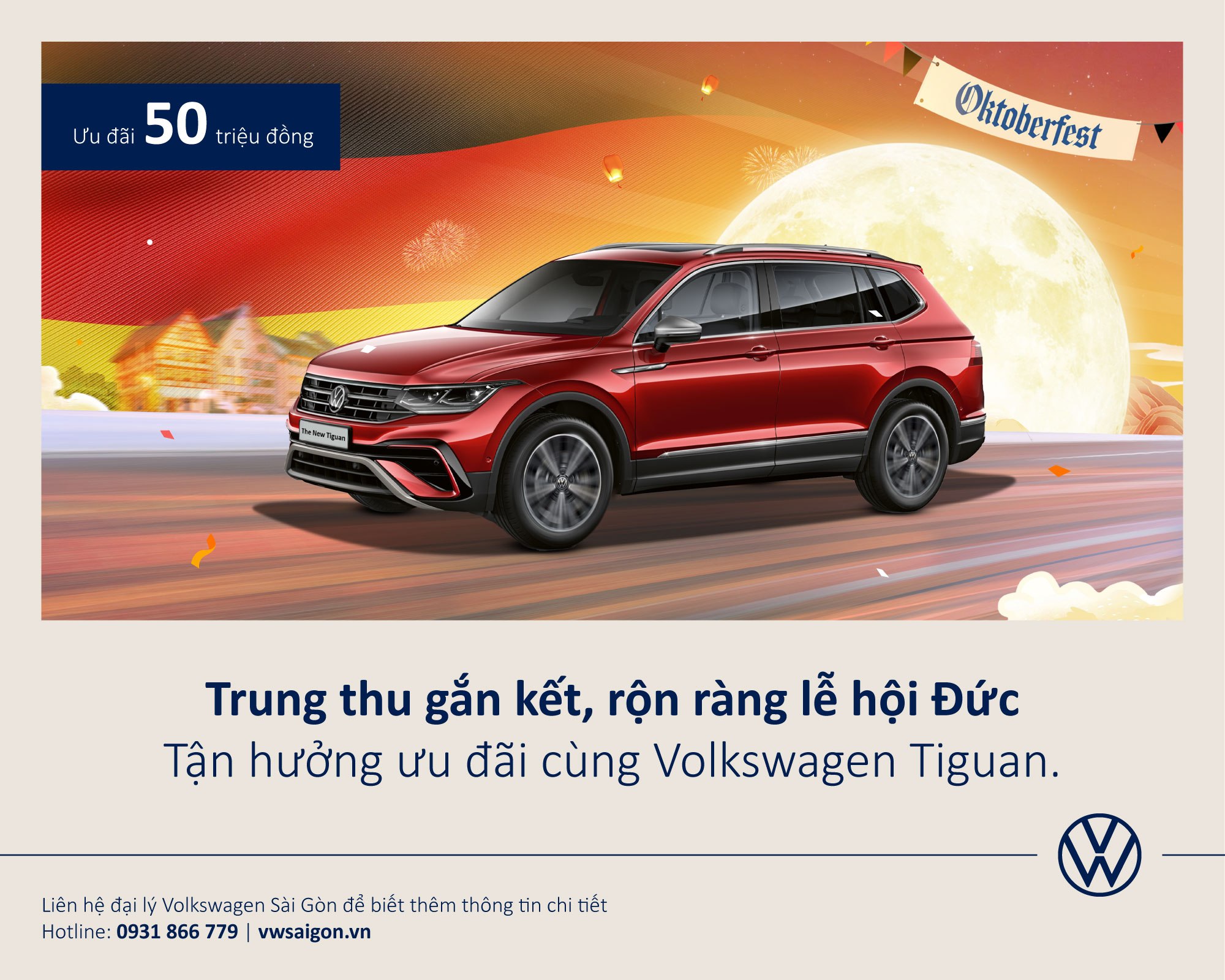 Volkswagen Tiguan – SUV Chuẩn Mực Cho Gia Đình Hiện Đại