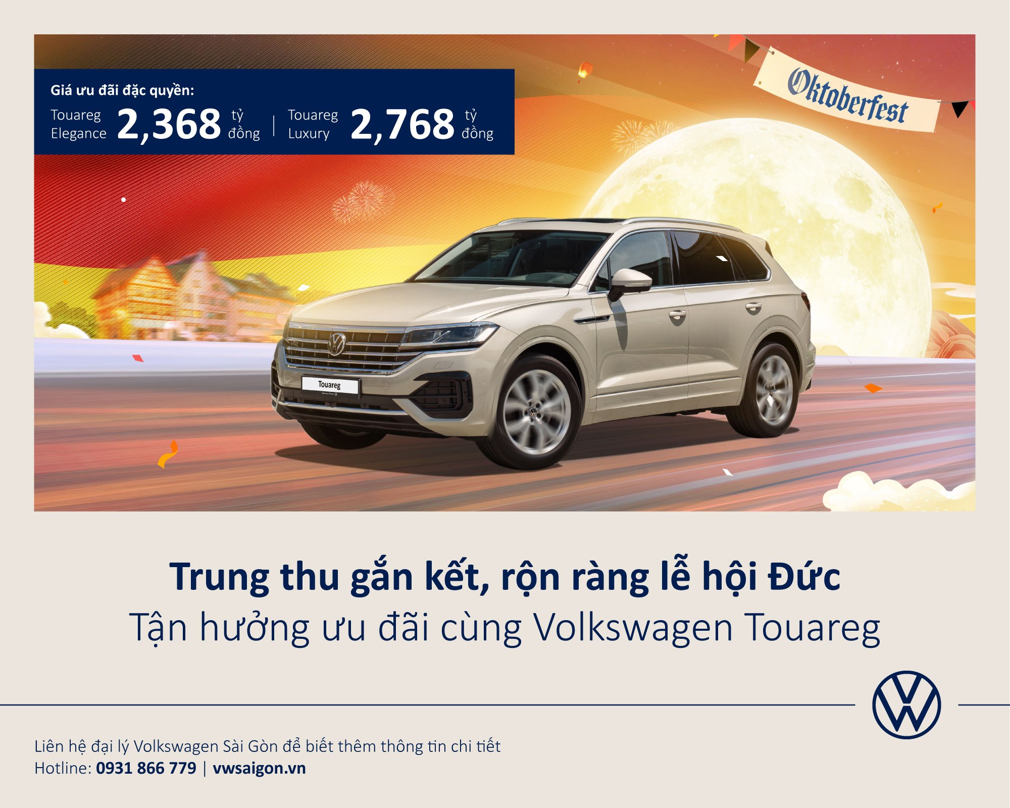 Volkswagen Touareg – SUV Hạng Sang Chuẩn Đức