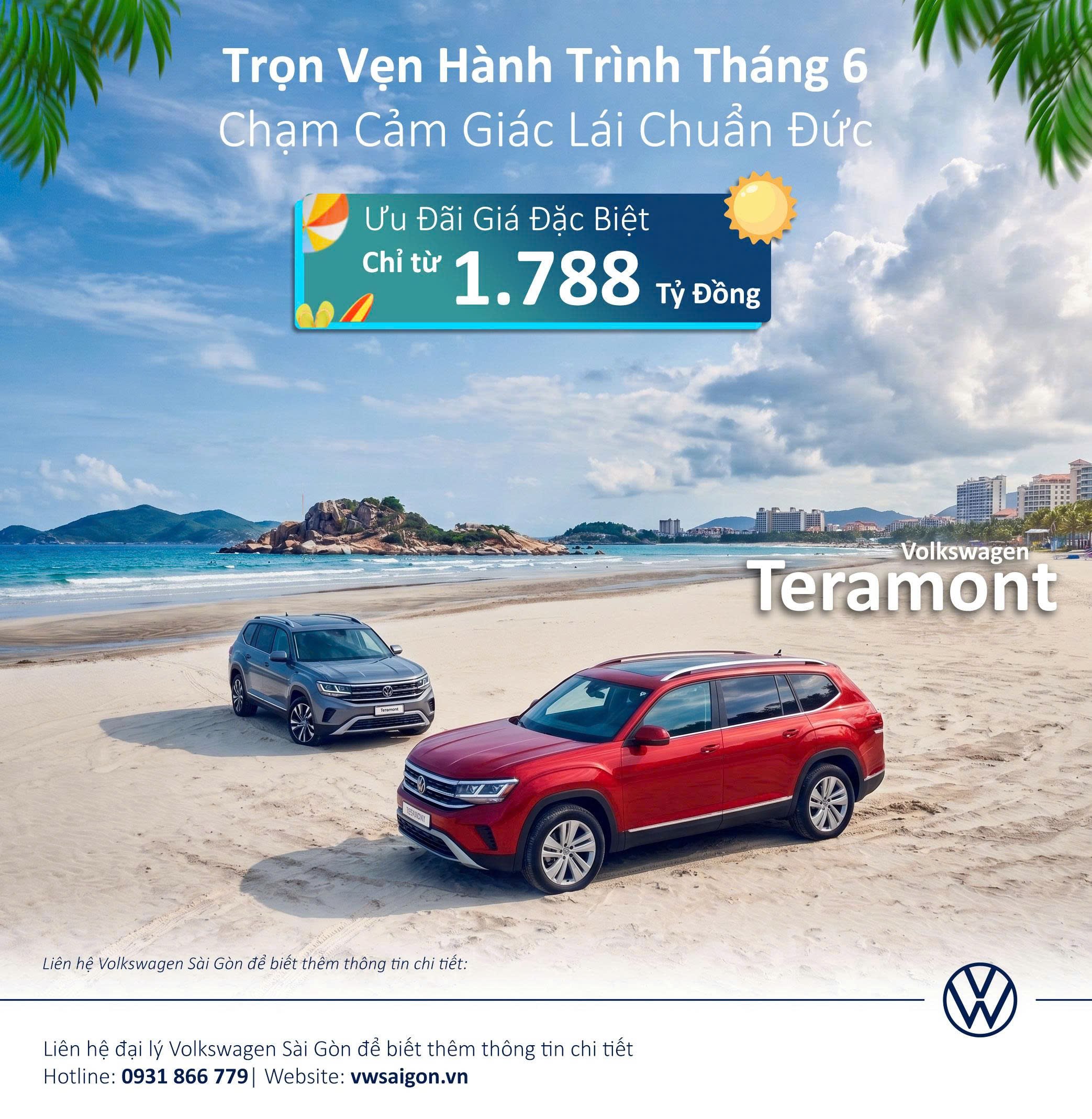 Teramont USA – Giá đặc biệt tháng 6