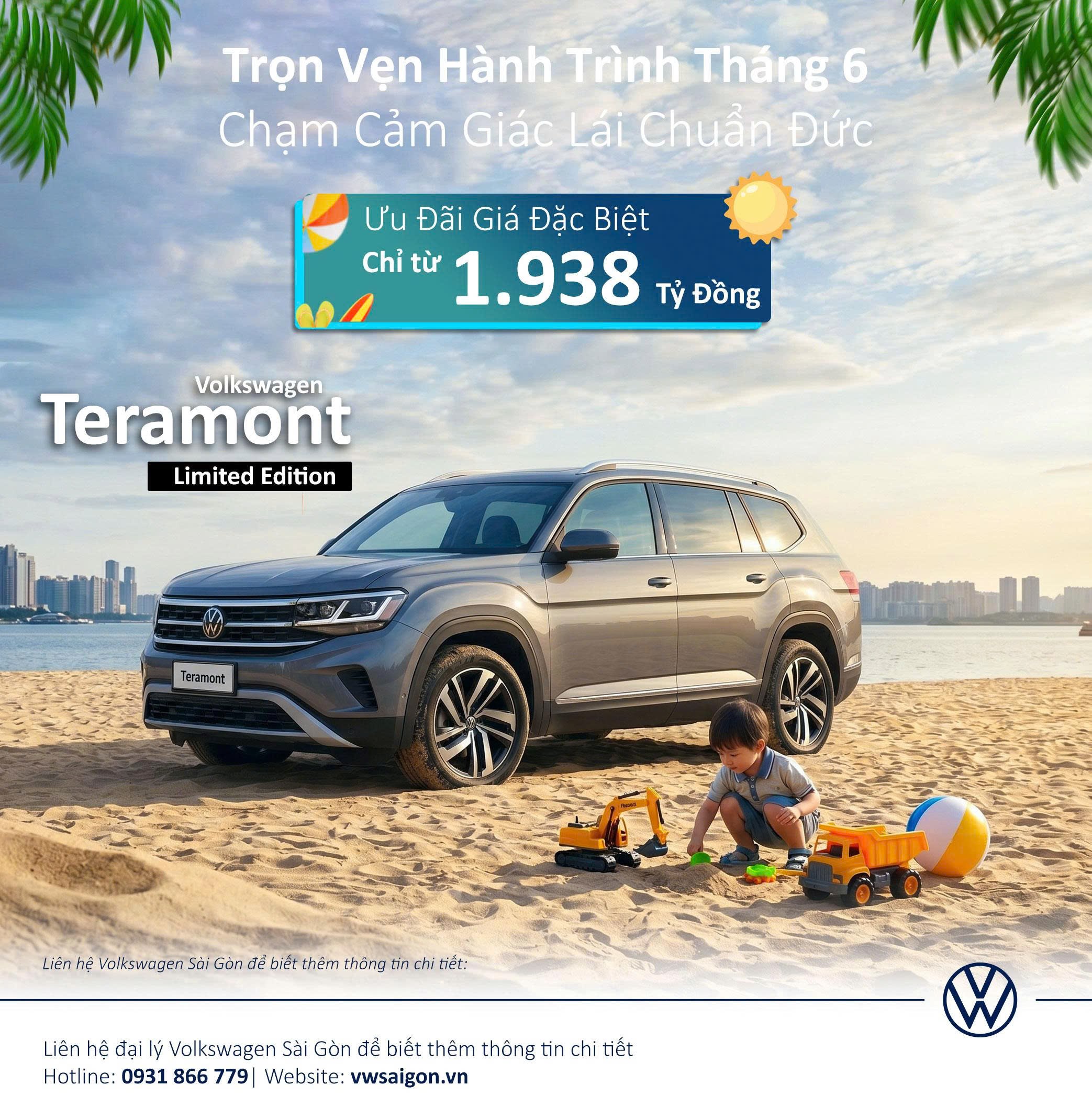 chương trình ưu đãi Volkswagen Teramont