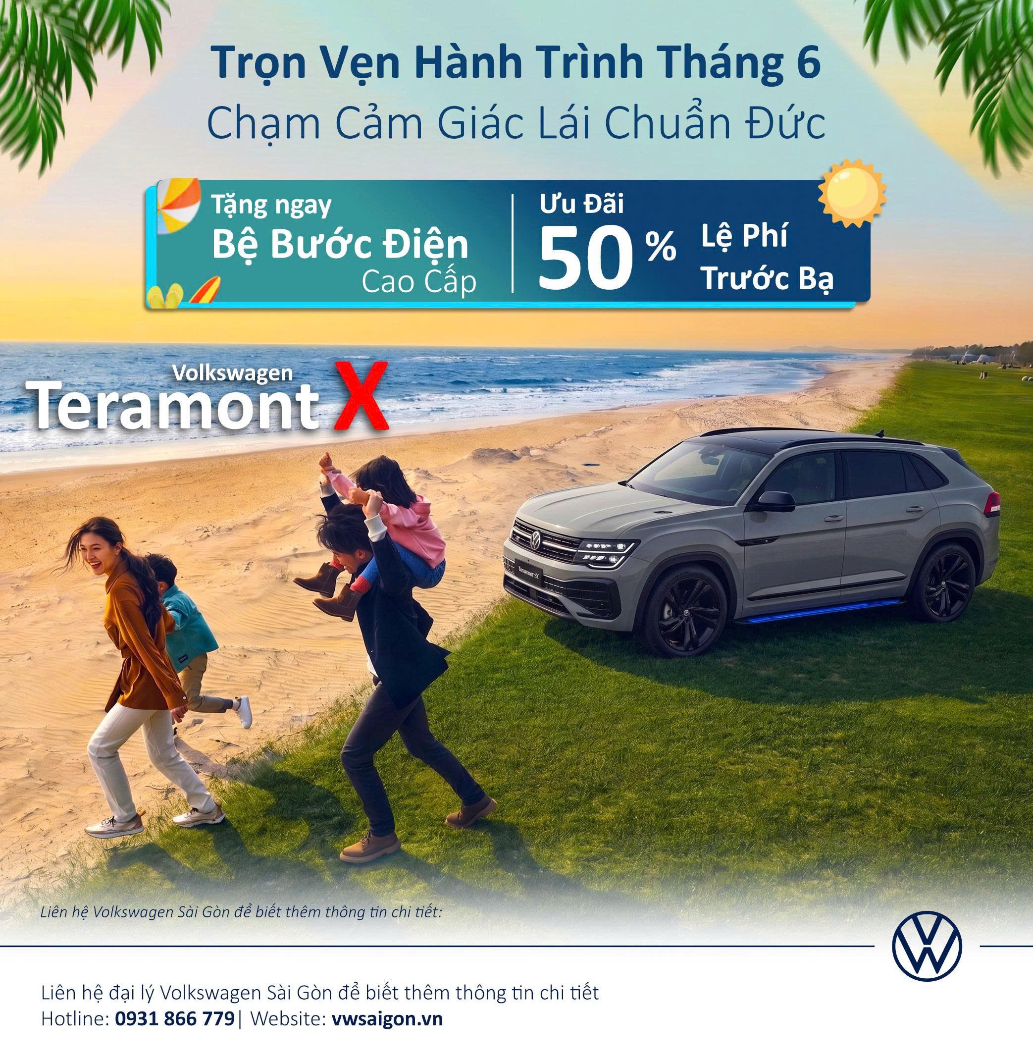 Teramont X Platinum – Ưu đãi kép hấp dẫn