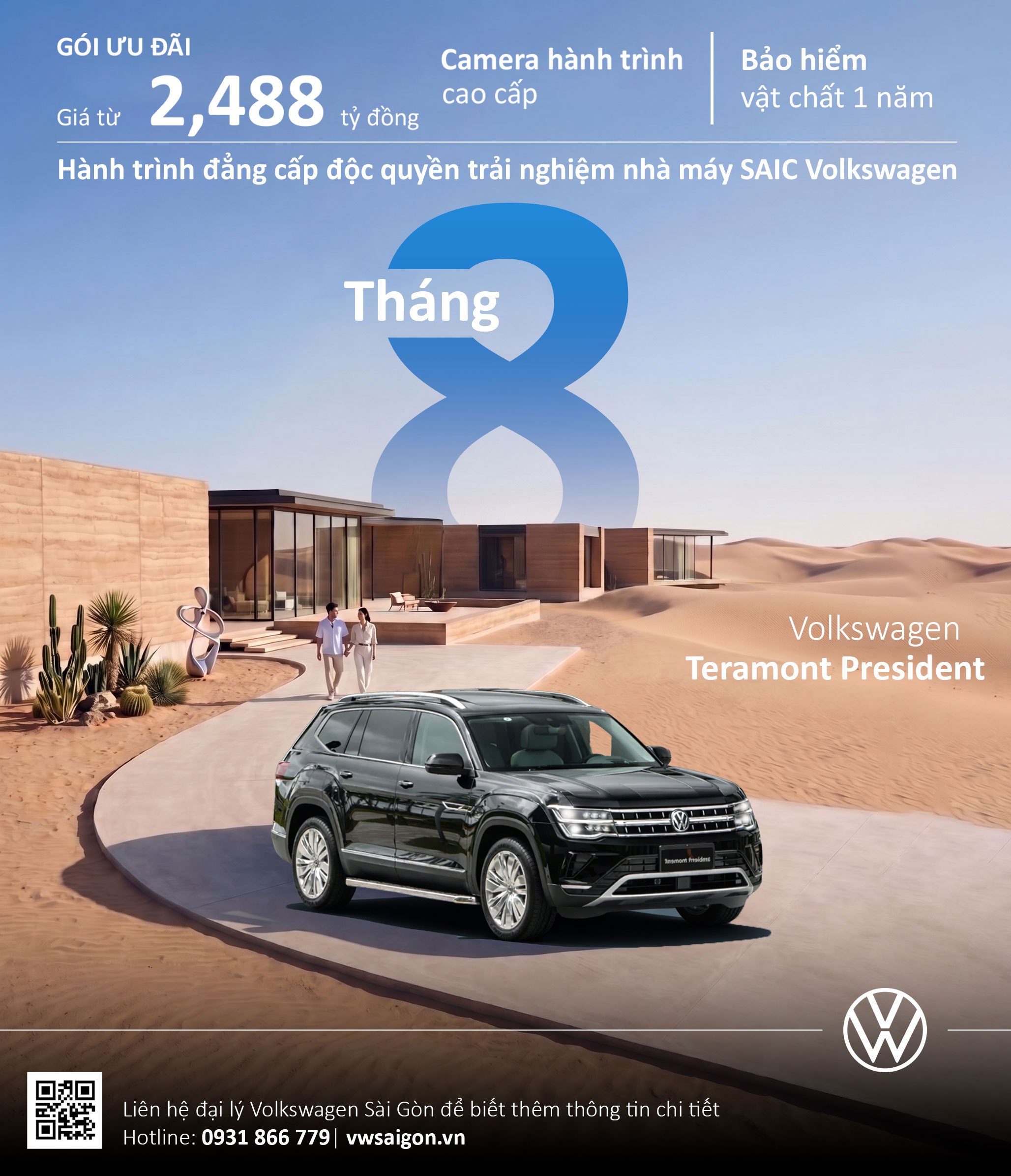 Giá Xe Volkswagen Cùng Ưu Đãi Tháng 8 