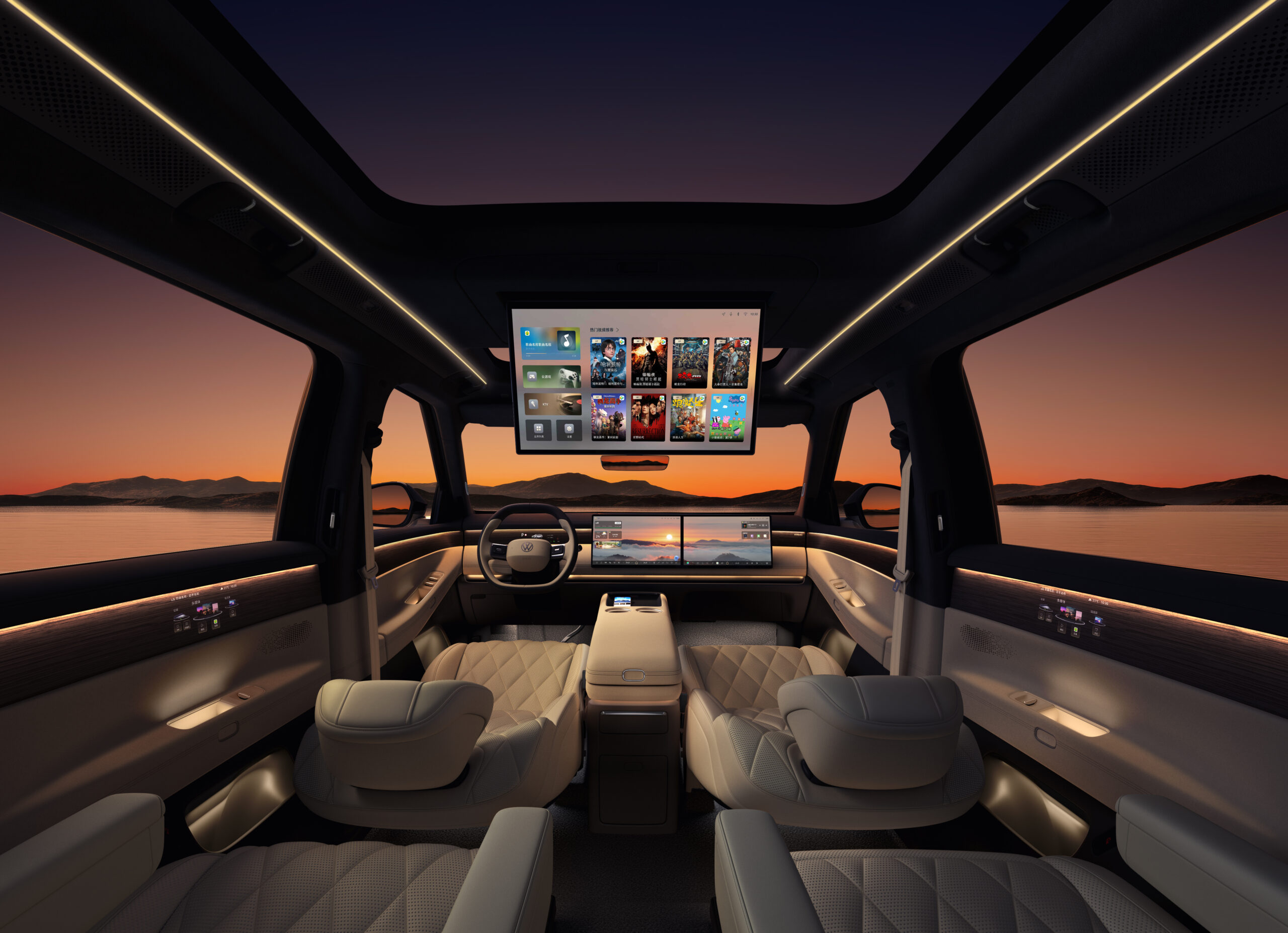 Volkswagen ID. ERA 9X Chính Thức Nhận Booking Tại Volkswagen Sài Gòn Không gian nội thất đề cao trải nghiệm và sự thoải mái